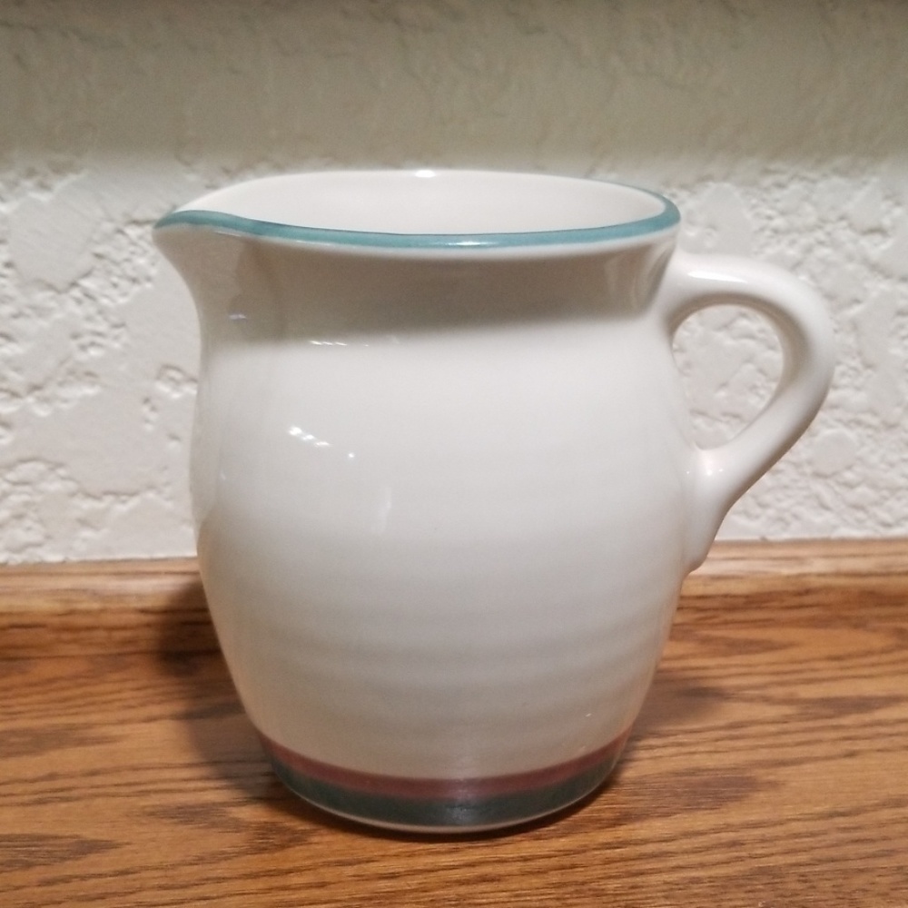 Pfaltzgraff Aura Pink Creamer  Discontinued